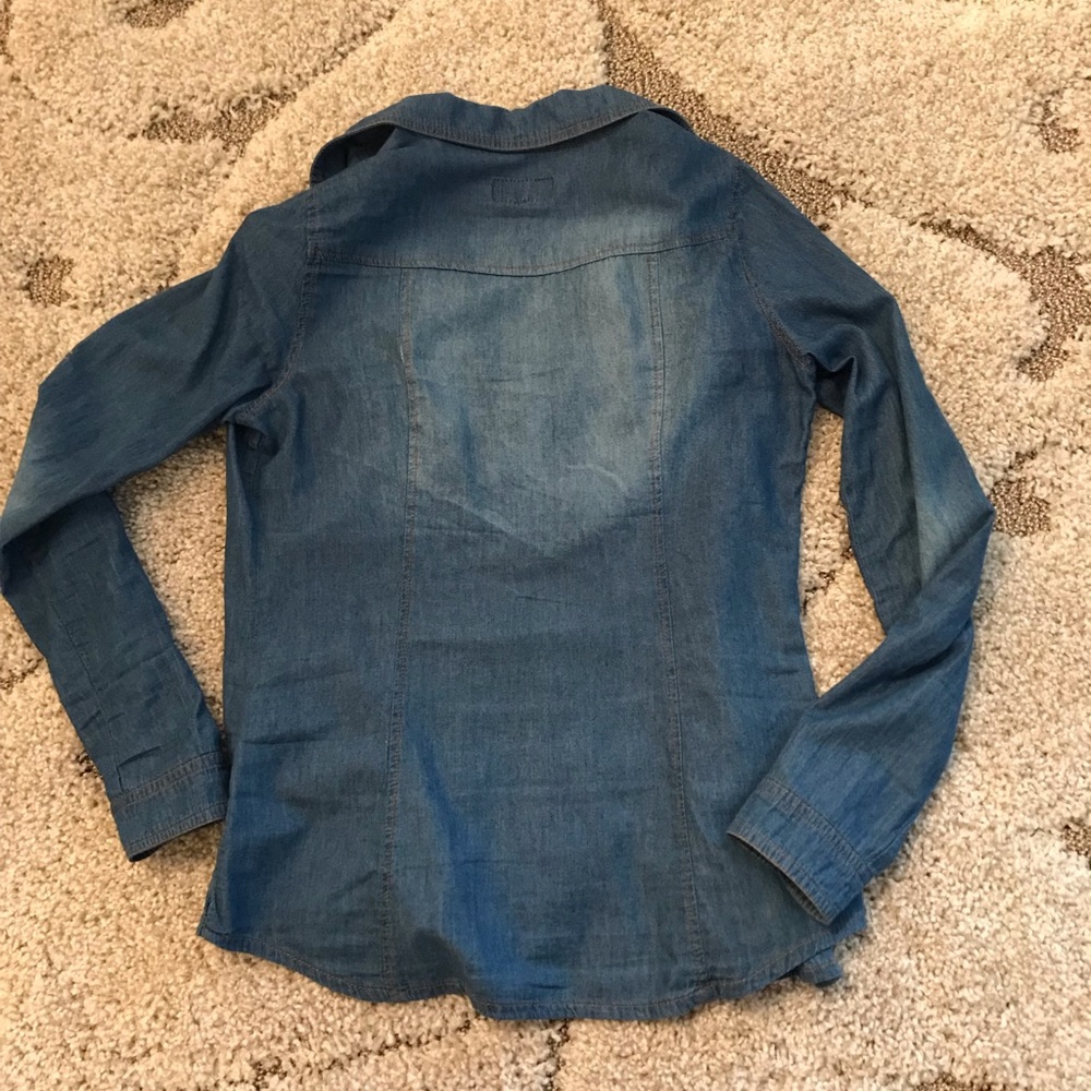 Size small denim button down - Picture 2 of 3